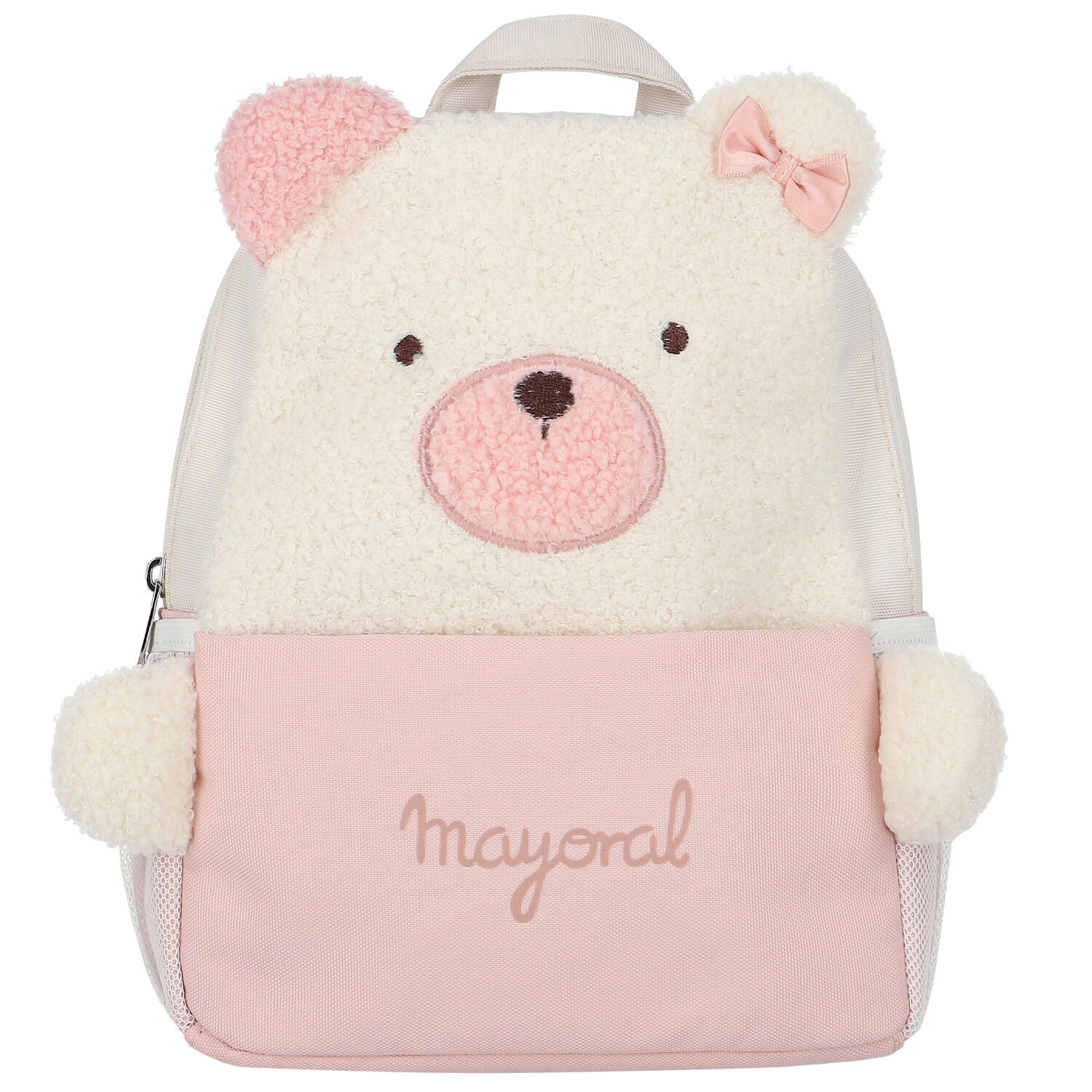 Pink & Ivory Teddy Bear Backpack, 3, hi-res image number null